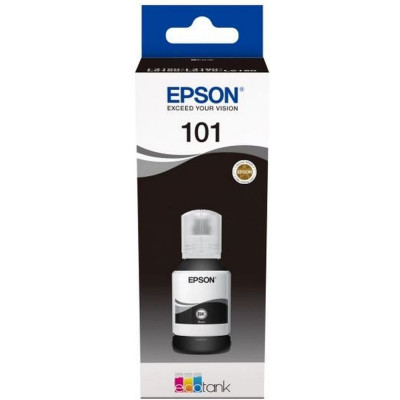 Картридж струйный Epson L101 C13T03V14A черный (7500стр.) (127мл) для Epson L4150/L4160/L6160/L6170/L6190