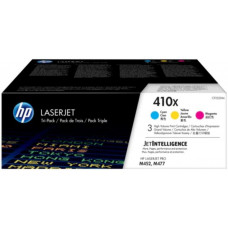 Картридж лазерный HP 410X CF252XM голубой/пурпурный/желтый тройная упак. (5000стр.) для HP LJ Pro M452/M477