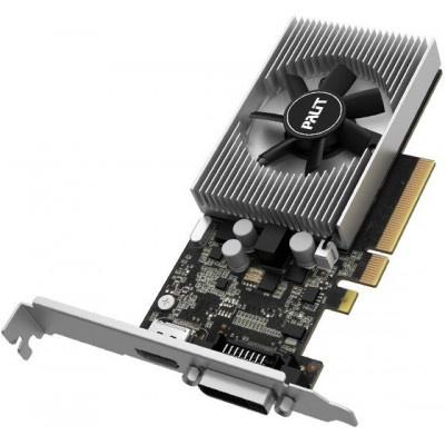 Видеокарта Palit PCI-E 3.0 PA-GT1030 2GD4 NVIDIA GeForce GT 1030 2Gb 64bit DDR4 1151/2100 DVIx1 HDMIx1 HDCP Ret low profile