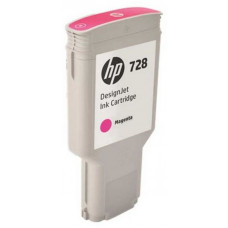 Картридж струйный HP 728 F9K16A пурпурный (300мл) для HP DJ T730/T830