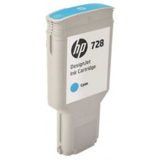 Картридж струйный HP 728 F9K17A голубой (300мл) для HP DJ T730/T830