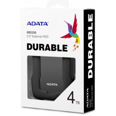 Жесткий диск A-Data USB3.0 4TB AHD330-4TU31-CBK HD330 DashDrive Durable 2.5" черный