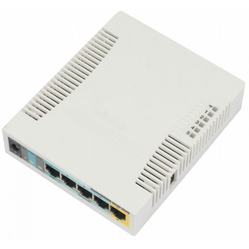 Роутер беспроводной MikroTik RB951UI-2HND N300 10/100BASE-TX белый