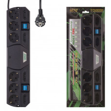 Сетевой фильтр Most TRG 5м (10 розеток) черный (коробка)