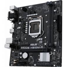 Материнская плата Asus PRIME H510M-R-SI Soc-1200 Intel H510 2xDDR4 mATX AC`97 8ch(7.1) GbLAN+VGA+DVI+HDMI White Box