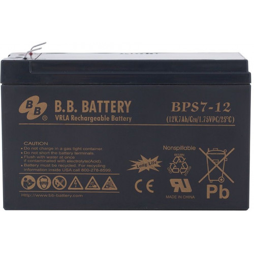 Батарея для ИБП BB BPS 7-12 12В 7Ач