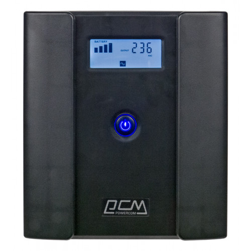 Источник бесперебойного питания Powercom Raptor RPT-1025AP LCD 615Вт 1025ВА черный