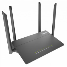 Роутер беспроводной D-Link DIR-822/RU (DIR-822/RU/E1A) AC1200 10/100BASE-TX черный