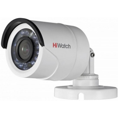 Камера видеонаблюдения аналоговая HiWatch DS-T200A(B) (3.6MM) 3.6-3.6мм HD-TVI цв. корп.:белый