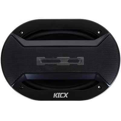 Колонки автомобильные Kicx RX 693 300Вт 91дБ 4Ом 15x23см (6x9дюйм) (ком.:2кол.) коаксиальные трехполосные