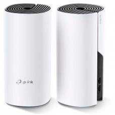 Бесшовный Mesh роутер TP-Link Deco M4 (DECO M4(2-PACK)) AC1200 10/100/1000BASE-TX белый (упак.:2шт)