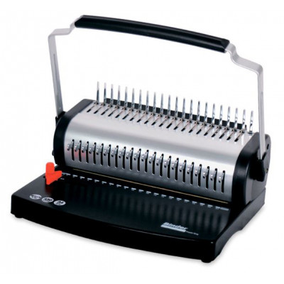 Переплетчик Office Kit B2121 A4/перф.20л.сшив/макс.500л./пластик.пруж. (6-51мм)
