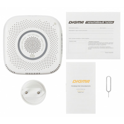Датчик утечки газа Digma DiSense G1 (DSG1) белый