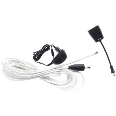 Антенна телевизионная Denn DAE603 25дБ активная черный каб.:8.5м