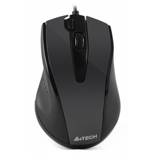Мышь A4Tech V-Track Padless N-500FS черный оптическая 1200dpi silent USB 3but