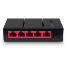 Коммутатор Mercusys MS105G (L2) 5x1Гбит/с неуправляемый