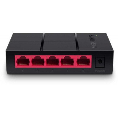 Коммутатор Mercusys MS105G (L2) 5x1Гбит/с неуправляемый