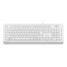 Клавиатура + мышь A4Tech Fstyler F1010 клав:белый/серый мышь:белый/серый USB Multimedia