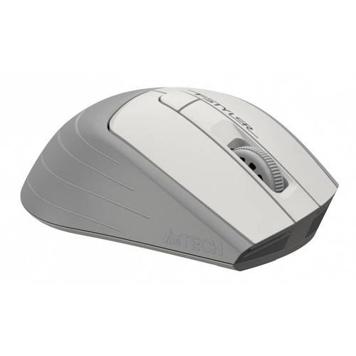 Мышь A4Tech Fstyler FG30 белый/серый оптическая 2000dpi беспров. USB 6but (FG30 WHITE)