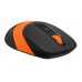 Мышь A4Tech Fstyler FG10 черный/оранжевый оптическая 2000dpi беспров. USB 4but (FG10 ORANGE)