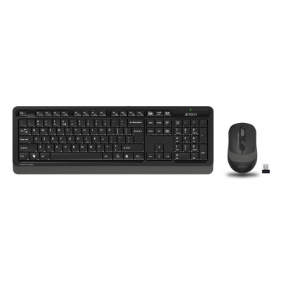 Клавиатура + мышь A4Tech Fstyler FG1010 клав:черный/серый мышь:черный/серый USB беспроводная Multimedia