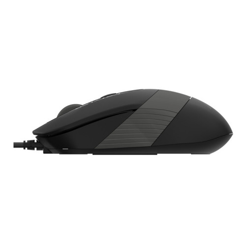 Мышь A4Tech Fstyler FM10 черный/серый оптическая 1600dpi USB 4but (FM10 GREY)