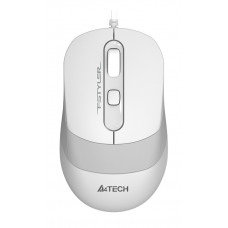 Мышь A4Tech Fstyler FM10 белый/серый оптическая 1600dpi USB 4but (FM10 WHITE)