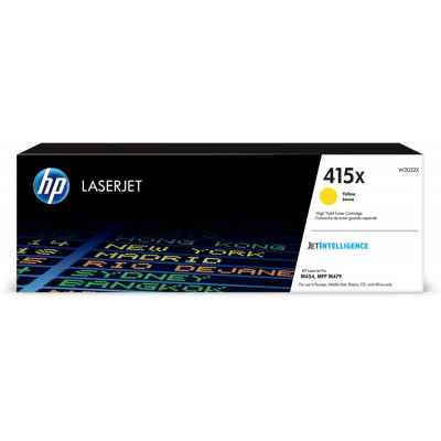 Картридж лазерный HP 415X W2032X желтый (6000стр.) для HP LJ M454/MFP M479