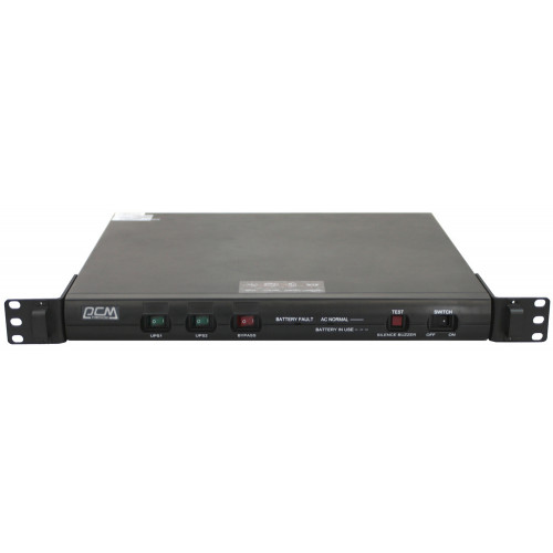 Источник бесперебойного питания Powercom King Pro RM KIN-3000AP LCD 2400Вт 3000ВА черный