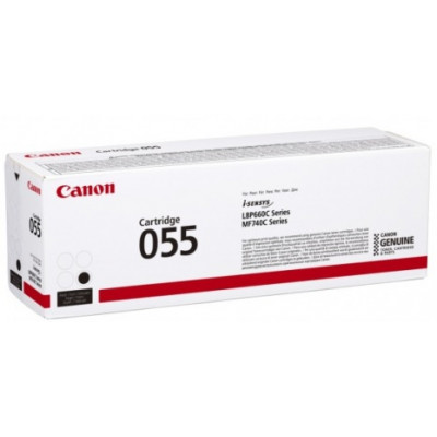 Картридж лазерный Canon 055BK 3016C002 черный (2300стр.) для Canon LBP663Cdw/LBP664Cx/MF746Cx/MF742Cdw/MF744Cdw