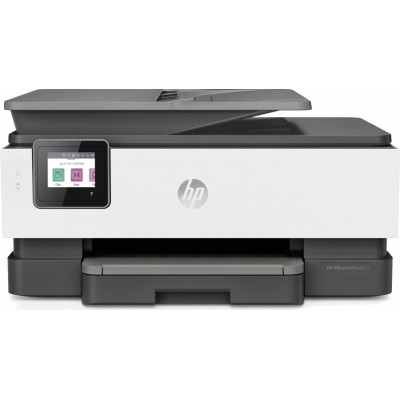 МФУ струйный HP OfficeJet 8023 (1KR64B) A4 Duplex WiFi черный