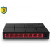 Коммутатор Mercusys MS108G (L2) 8x1Гбит/с неуправляемый Коммутатор Mercusys MS108G (L2) 8x1Гбит/с неуправляемый