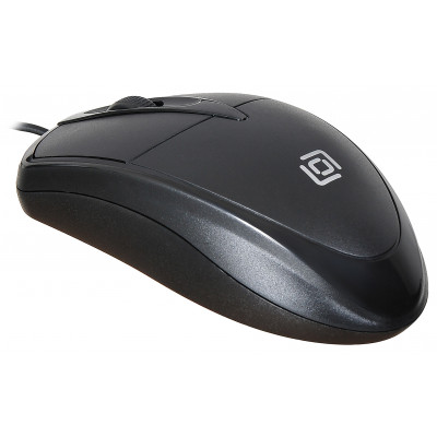 Мышь Оклик 125M черный оптическая 1200dpi USB 3but (1175317)
