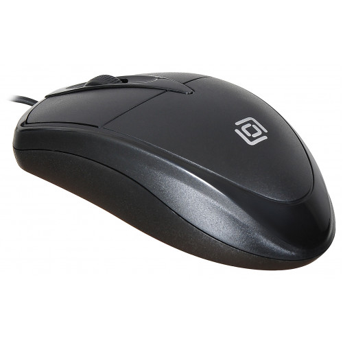 Мышь Оклик 125M черный оптическая 1200dpi USB 3but (1175317)