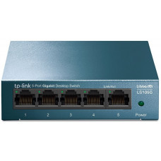Коммутатор TP-Link LS105G (L2) 5x1Гбит/с неуправляемый