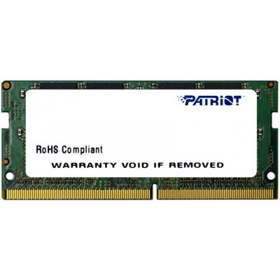 Память DDR4 16Gb 2666MHz Patriot PSD416G26662S Signature RTL PC4-21300 CL19 SO-DIMM 260-pin 1.2В dual rank Ret