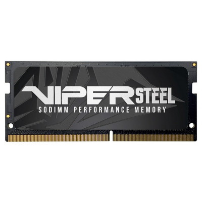 Память DDR4 16GB 2400MHz Patriot PVS416G240C5S Viper Steel RTL PC4-19200 CL15 SO-DIMM 260-pin 1.2В Ret