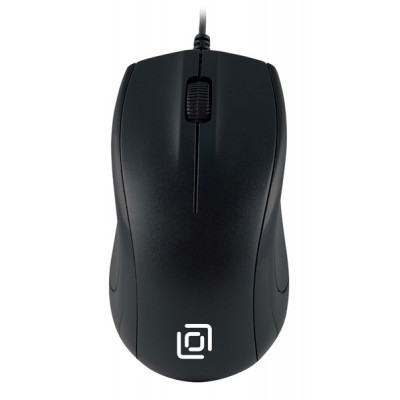 Мышь Оклик 185V2 черный оптическая 1200dpi USB для ноутбука 3but (1185962)