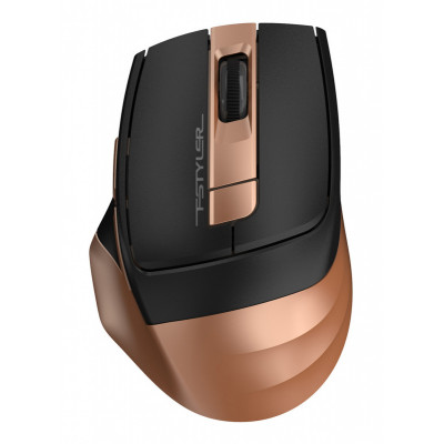 Мышь A4Tech Fstyler FG35 бронзовый/черный оптическая 2000dpi беспров. USB 6but (FG35 BRONZE)
