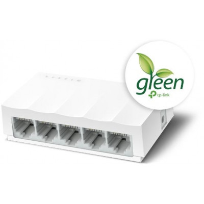Коммутатор TP-Link LS1005 (L2) 5x100Мбит/с неуправляемый