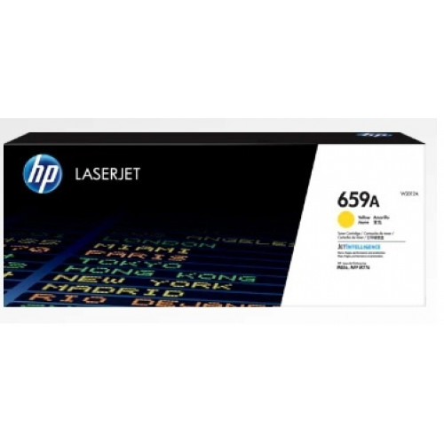 Картридж лазерный HP 659A W2012A желтый (13000стр.) для HP LJ M856/M776
