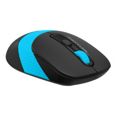 Мышь A4Tech Fstyler FG10S черный/синий оптическая 2000dpi silent беспров. USB для ноутбука 4but (FG10S BLUE)
