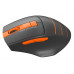 Мышь A4Tech Fstyler FG30S серый/оранжевый оптическая 2000dpi silent беспров. USB 6but (FG30S ORANGE)