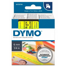 Картридж ленточный Dymo D1 S0720790 черный/желтый для Dymo