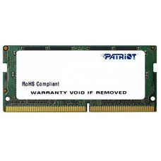 Память DDR4 8Gb 2666MHz Patriot PSD48G266682S Signature RTL PC4-21300 CL19 SO-DIMM 260-pin 1.2В quad rank Ret