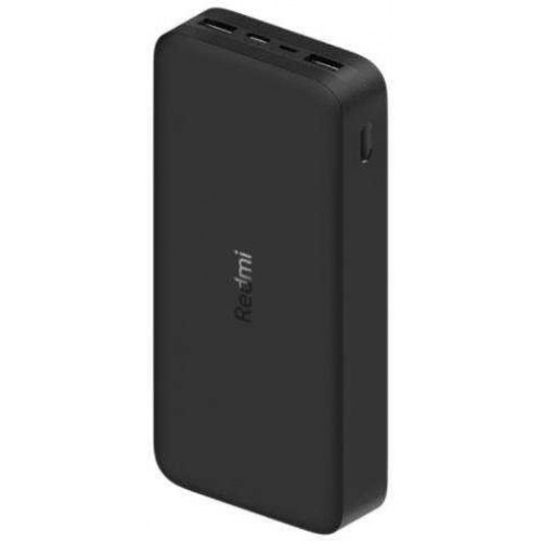 Мобильный аккумулятор Xiaomi Redmi Power Bank PB200LZM 20000mAh 2.4A QC 2xUSB черный (VXN4304GL)