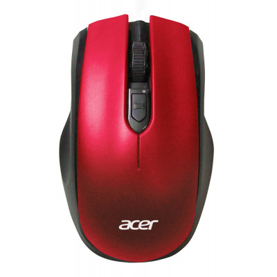 Мышь Acer OMR032 черный/красный оптическая 1600dpi беспров. USB 4but (ZL.MCEEE.009)