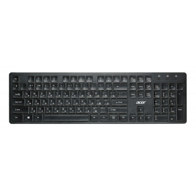 Клавиатура Acer OKW020 черный USB slim Multimedia (ZL.KBDEE.001)