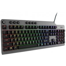Клавиатура Lenovo K500 RGB механическая черный USB Multimedia for gamer LED (подставка для запястий) (GY40T26479) кабель 1.8м