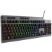 Клавиатура Lenovo K500 RGB механическая черный USB Multimedia for gamer LED (подставка для запястий) (GY40T26479) кабель 1.8м
